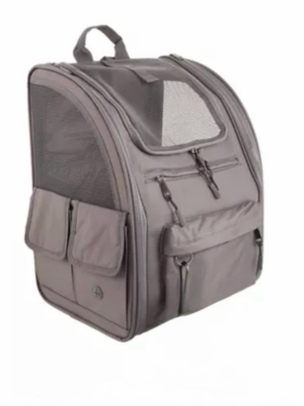 Deluxe Pet Carrier (up to 25 lbs) Backpack in Grey